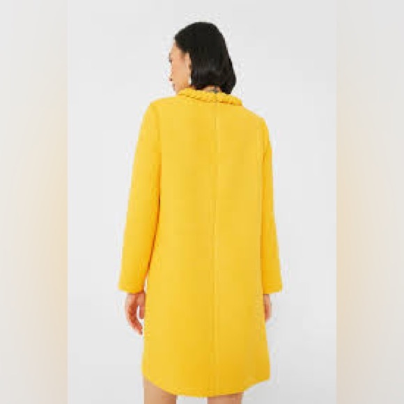 NWT Tuckernuck L Jackie dress Marigold tweed Yellow Knit Sweater large - Picture 2 of 12